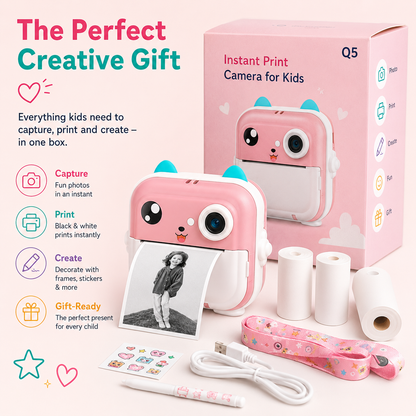 SnapPrint Kids Camera